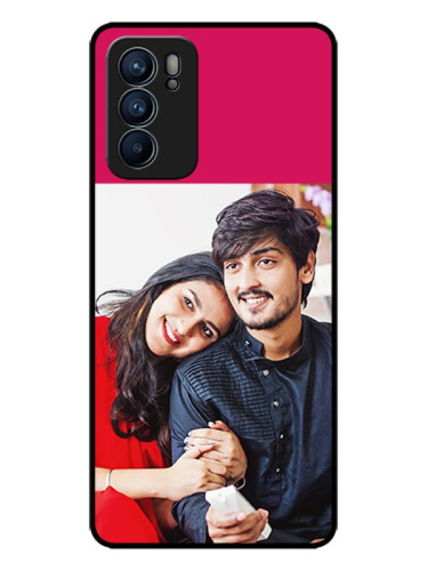 Custom Oppo Reno 6 5G Custom Metal Phone CaseAnniversary Cover Design