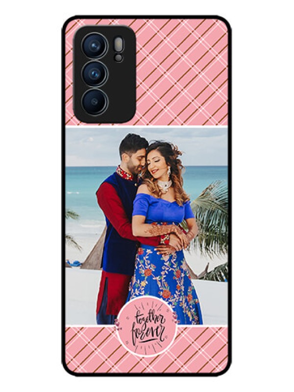 Custom Oppo Reno 6 5G Custom Metal Phone CaseTogether Forever Design