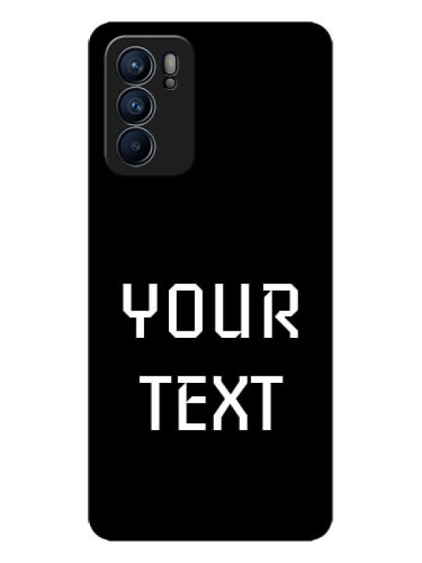 Custom Oppo Reno 6 5G Custom Metal Phone CaseYour Name Design