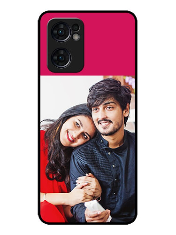 Custom Oppo Reno 7 5G Custom Metal Phone CaseAnniversary Cover Design