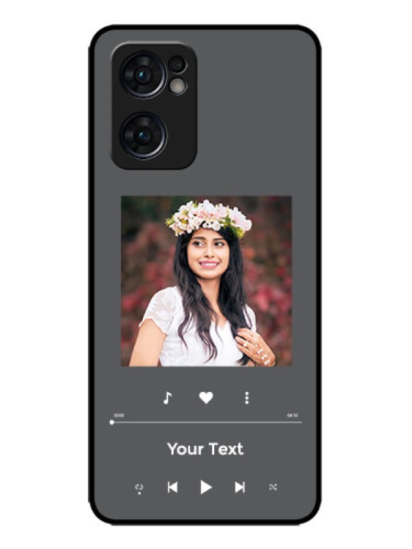 Custom Oppo Reno 7 5G Custom Metal Phone CasePlay The Music Design