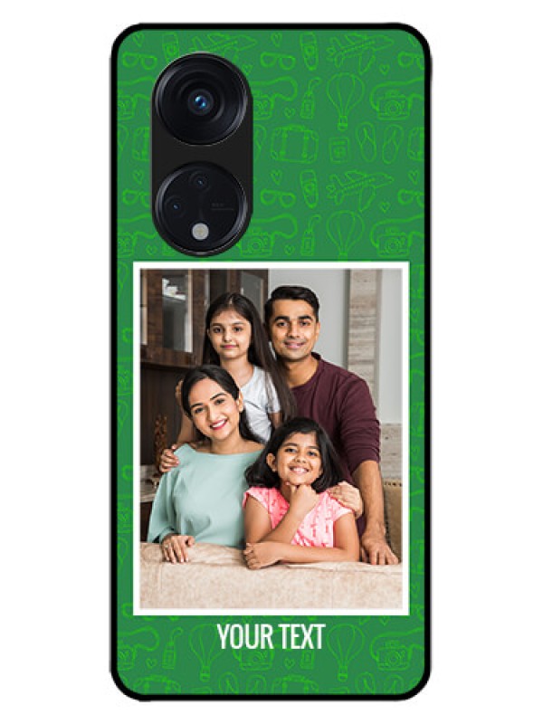 Custom Oppo Reno 8T 5G Custom Metal Phone CasePicture Upload Design