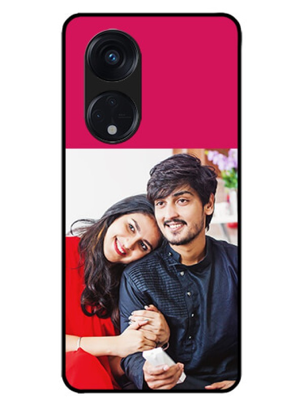 Custom Oppo Reno 8T 5G Custom Metal Phone CaseAnniversary Cover Design
