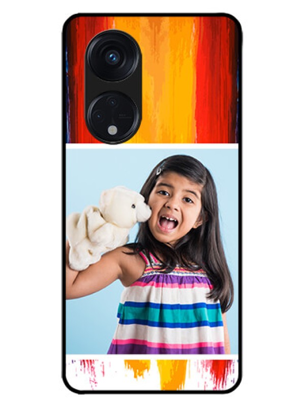 Custom Oppo Reno 8T 5G Custom Metal Phone CaseMulti Color Design