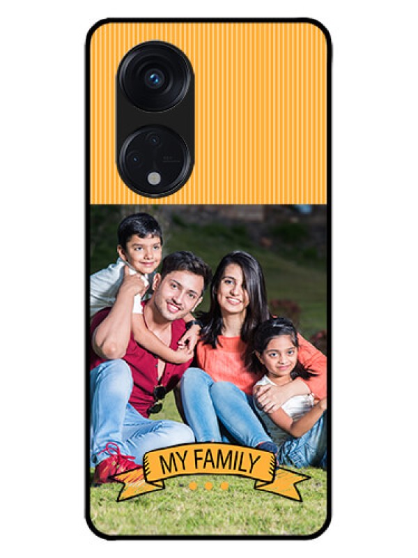 Custom Oppo Reno 8T 5G Custom Metal Phone CaseMy Family Design