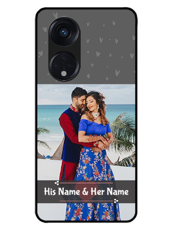 Custom Oppo Reno 8T 5G Custom Metal Phone CaseBuy Love Design With Photo Online