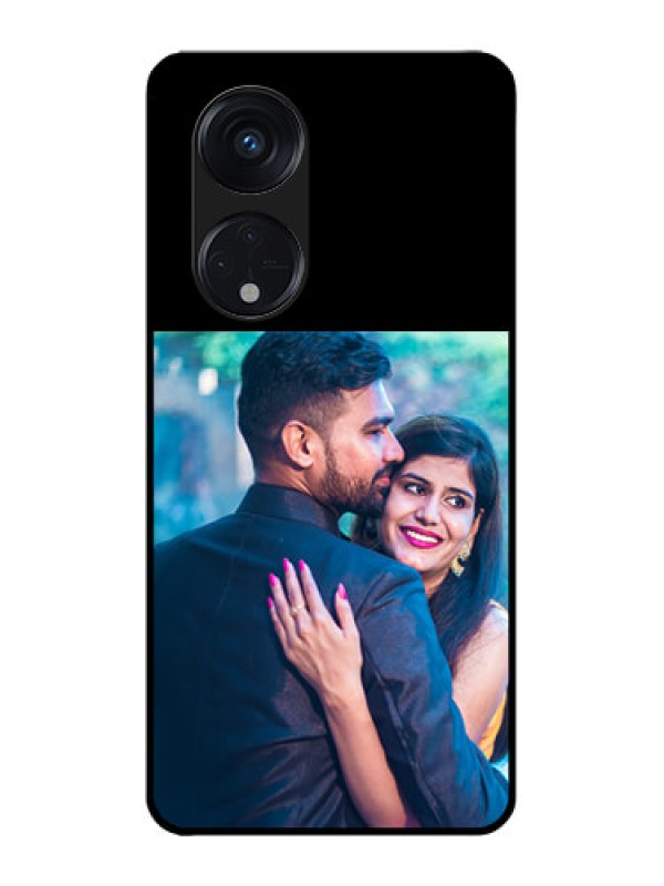 Custom Oppo Reno 8T 5G Custom Metal Phone Case - Upload Full Picture With Custom Color Design