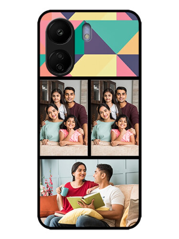 Custom Poco C65 Custom Metal Phone Case - Bulk Pic Upload Design