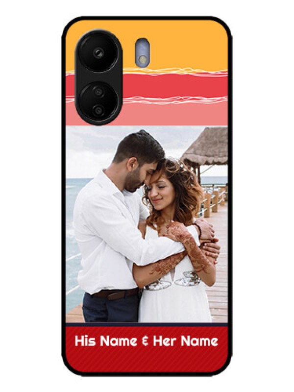 Custom Poco C65 Custom Metal Phone Case - Colorful Case Design