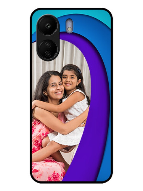 Custom Poco C65 Custom Metal Phone Case - Simple Pattern Design