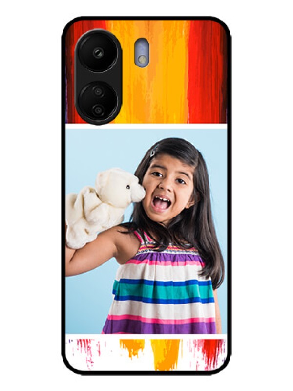 Custom Poco C65 Custom Metal Phone Case - Multi Color Design