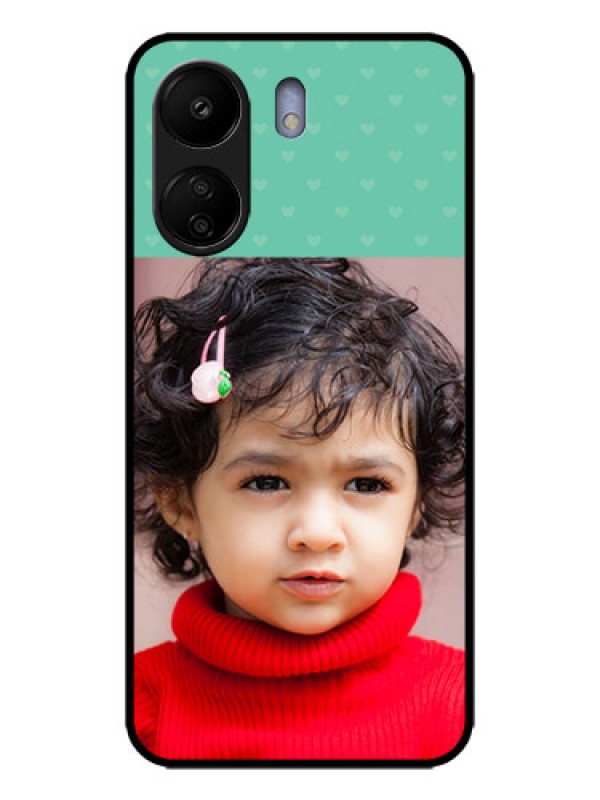 Custom Poco C65 Custom Metal Phone Case - Lovers Picture Design