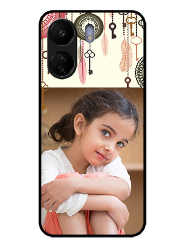 Custom Poco C65 Custom Metal Phone Case - Boho Style Design