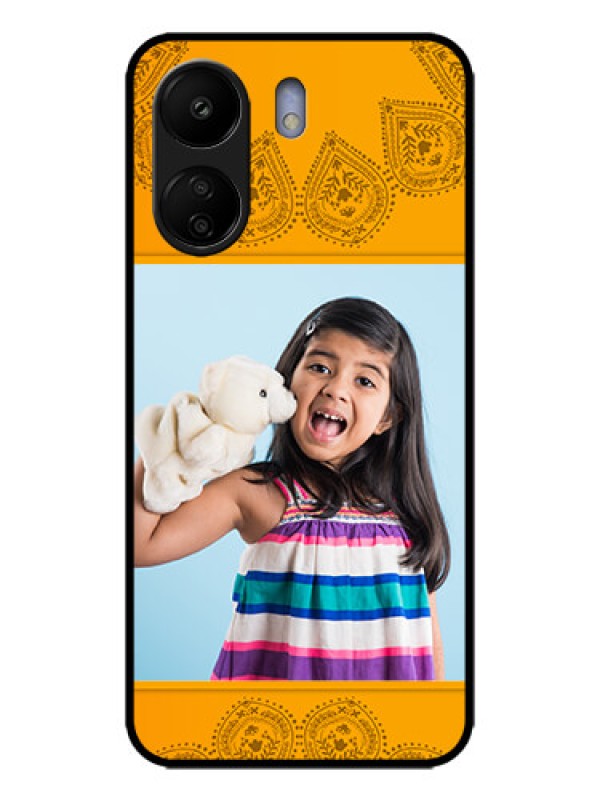Custom Poco C65 Custom Metal Phone Case - Photo Wedding Design