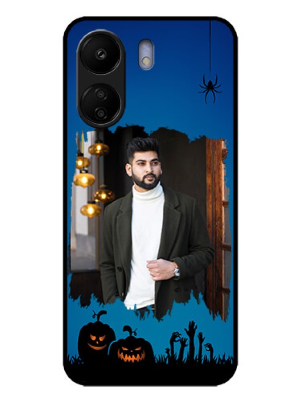 Custom Poco C65 Custom Metal Phone Case - With Pro Halloween Design