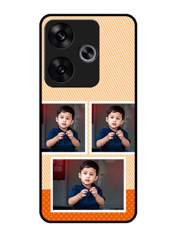 Custom Poco F6 5G Custom Metal Phone CaseBulk Photos Upload Design