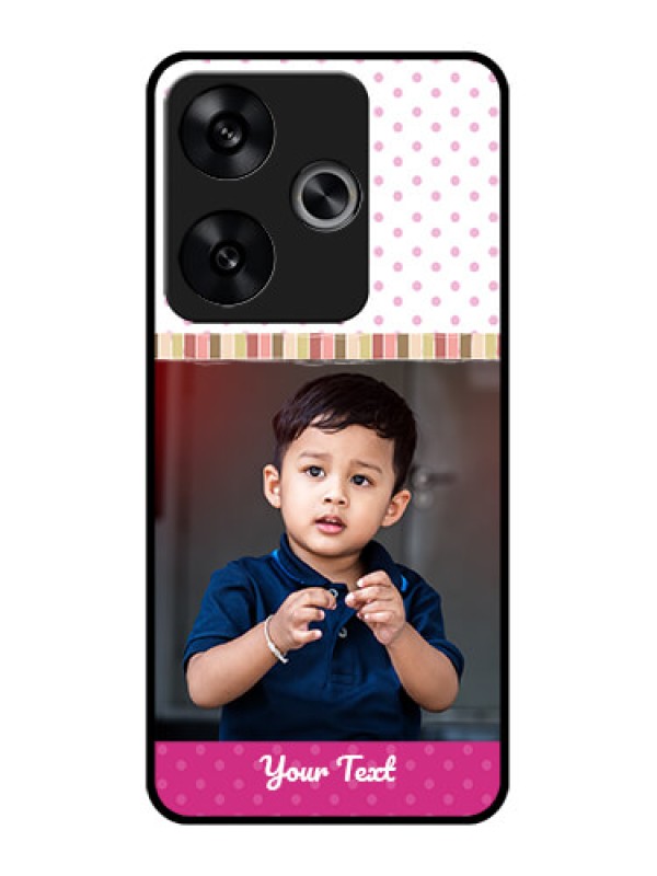 Custom Poco F6 5G Custom Metal Phone CaseCute Girls Cover Design