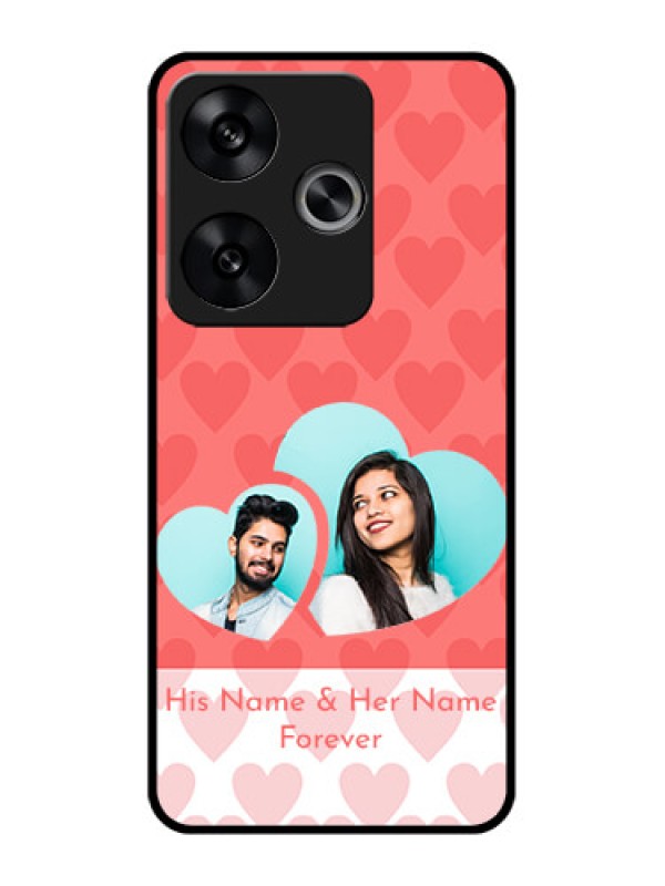 Custom Poco F6 5G Custom Metal Phone CaseCouple Pic Upload Design
