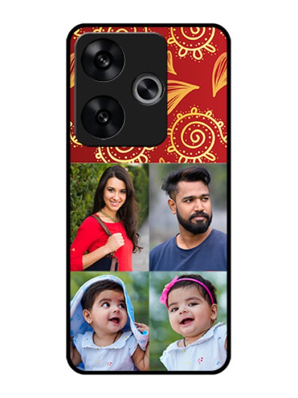 Custom Poco F6 5G Custom Metal Phone Case4 Image Traditional Design