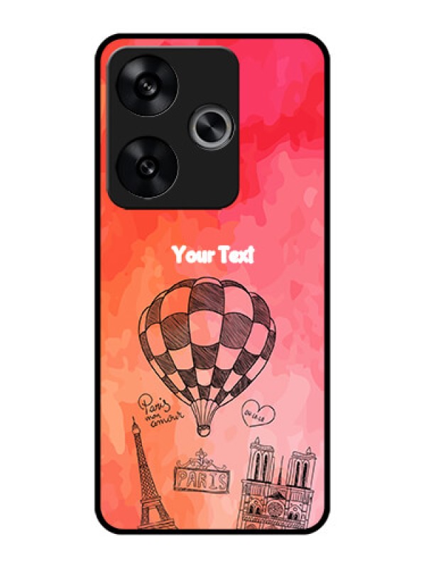 Custom Poco F6 5G Custom Metal Phone CaseParis Theme Design