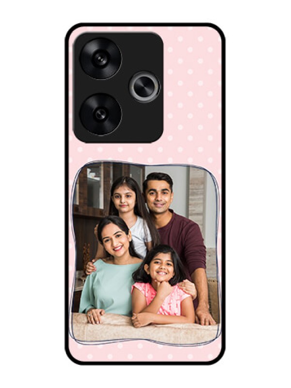 Custom Poco F6 5G Custom Metal Phone CaseFamily With Dots Design
