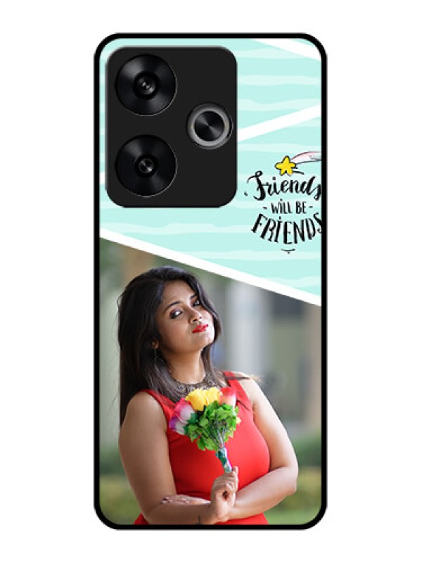 Custom Poco F6 5G Custom Metal Phone CaseFriends Picture Icon Design