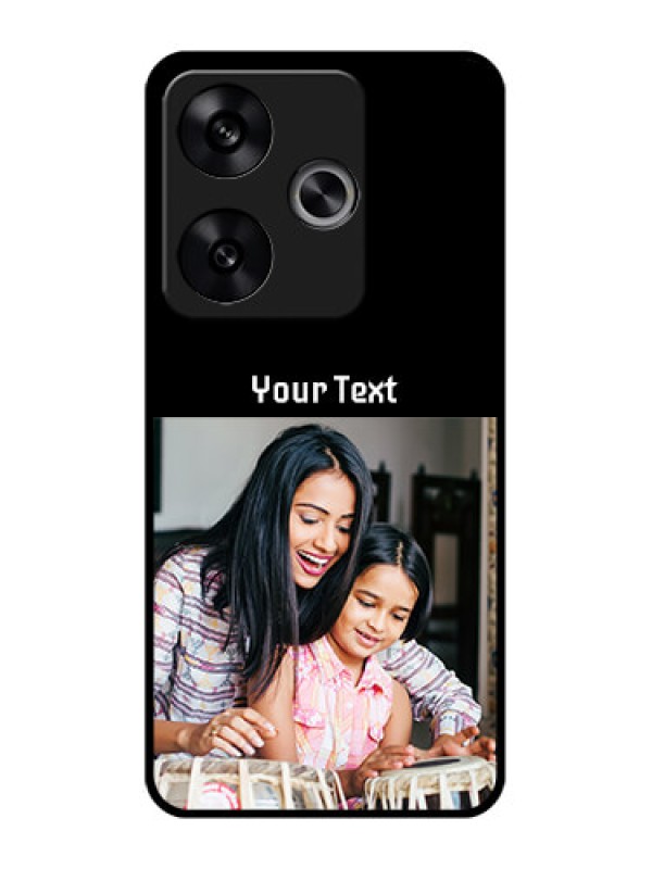 Custom Poco F6 5G Custom Metal Phone CasePhoto With Name Design