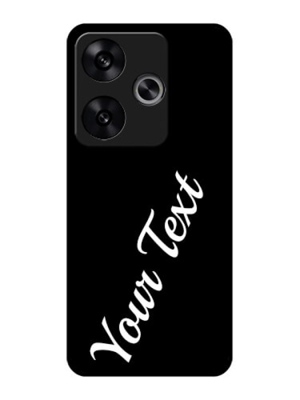 Custom Poco F6 5G Custom Metal Phone CaseWith Your Name Design