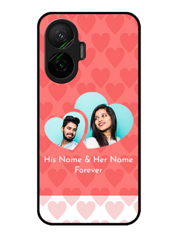Custom Poco F7 5G Custom Metal Phone Case - Couple Pic Upload Design