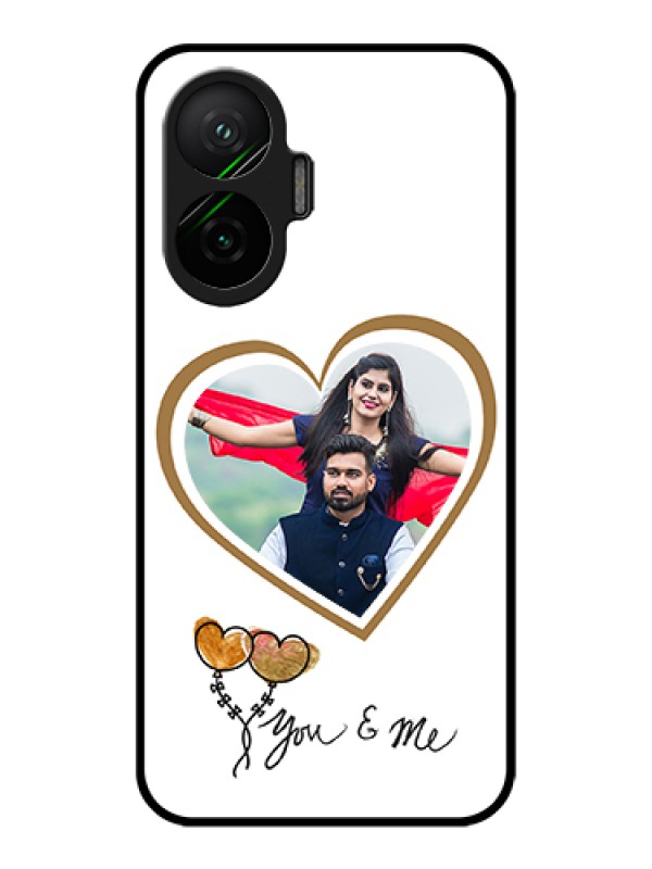 Custom Poco F7 5G Custom Metal Phone Case - You & Me Design