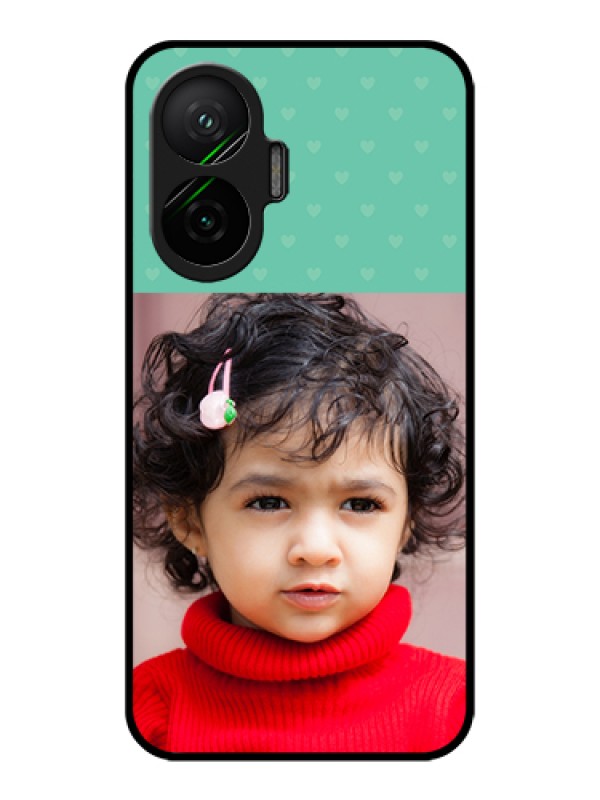 Custom Poco F7 5G Custom Metal Phone Case - Lovers Picture Design