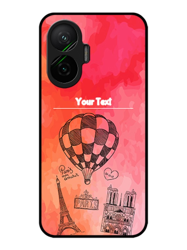 Custom Poco F7 5G Custom Metal Phone Case - Paris Theme Design