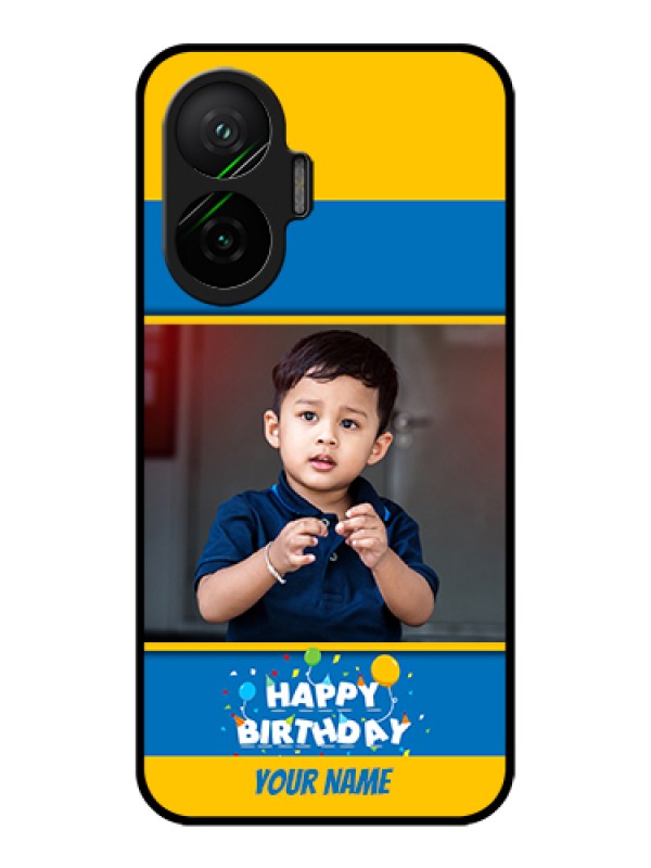 Custom Poco F7 5G Custom Metal Phone Case - Birthday Wishes Design