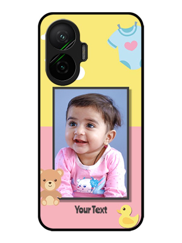 Custom Poco F7 5G Custom Metal Phone Case - Kids 2 Color Design