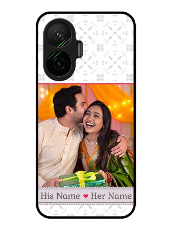 Custom Poco F7 5G Custom Metal Phone Case - With Photo And Ethnic Design