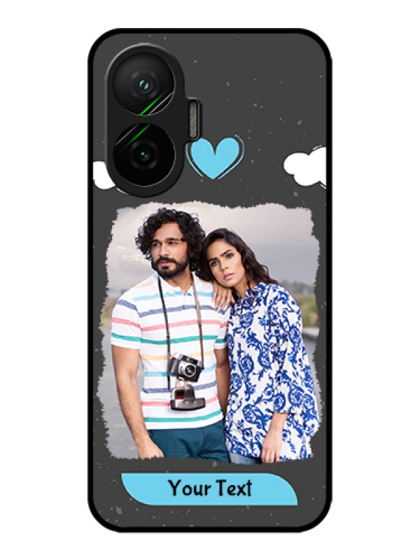 Custom Poco F7 5G Custom Metal Phone Case - Splashes With Love Doodles Design