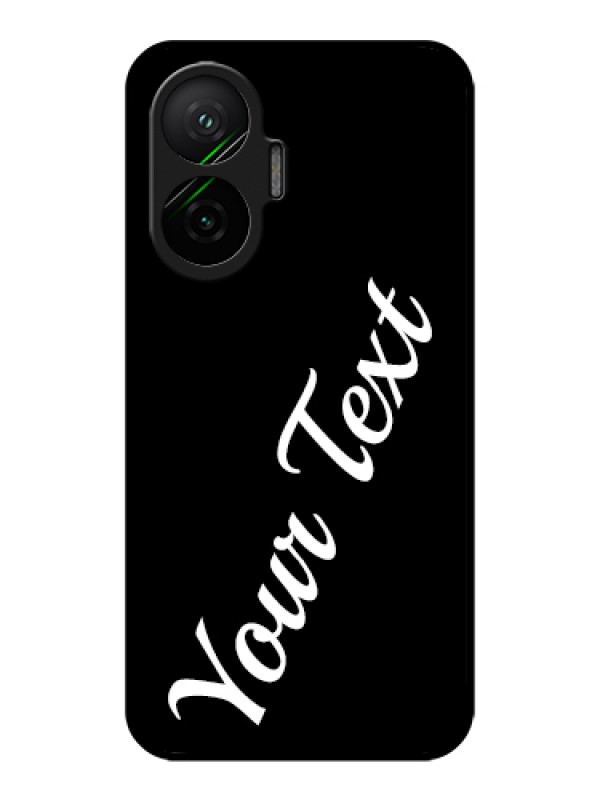 Custom Poco F7 5G Custom Metal Phone Case - With Your Name Design