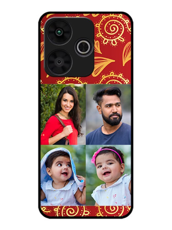 Custom Poco M6 Plus 5G Custom Metal Phone Case4 Image Traditional Design
