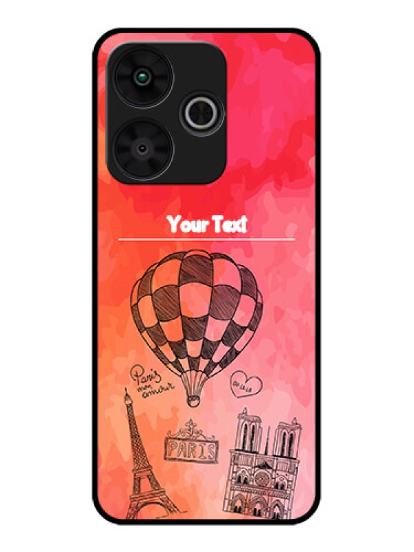 Custom Poco M6 Plus 5G Custom Metal Phone CaseParis Theme Design