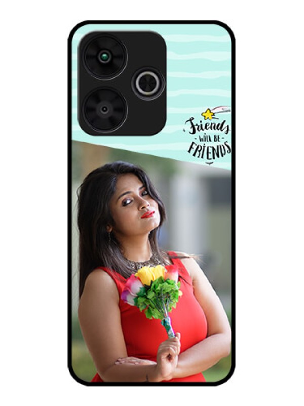 Custom Poco M6 Plus 5G Custom Metal Phone CaseFriends Picture Icon Design