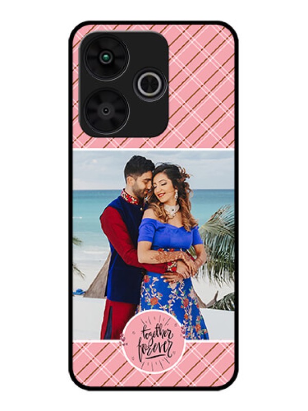 Custom Poco M6 Plus 5G Custom Metal Phone CaseTogether Forever Design