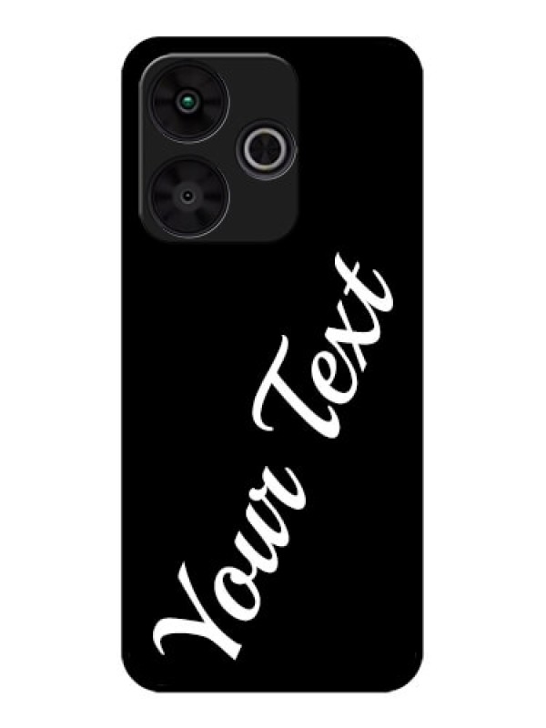 Custom Poco M6 Plus 5G Custom Metal Phone CaseWith Your Name Design