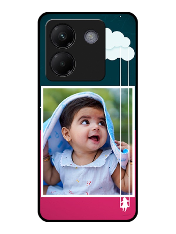 Custom Poco M7 Pro 5G Custom Metal Phone CaseFlower Design