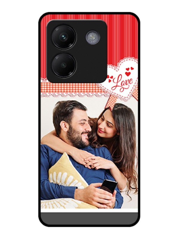 Custom Poco M7 Pro 5G Custom Metal Phone CaseParachute Love Design
