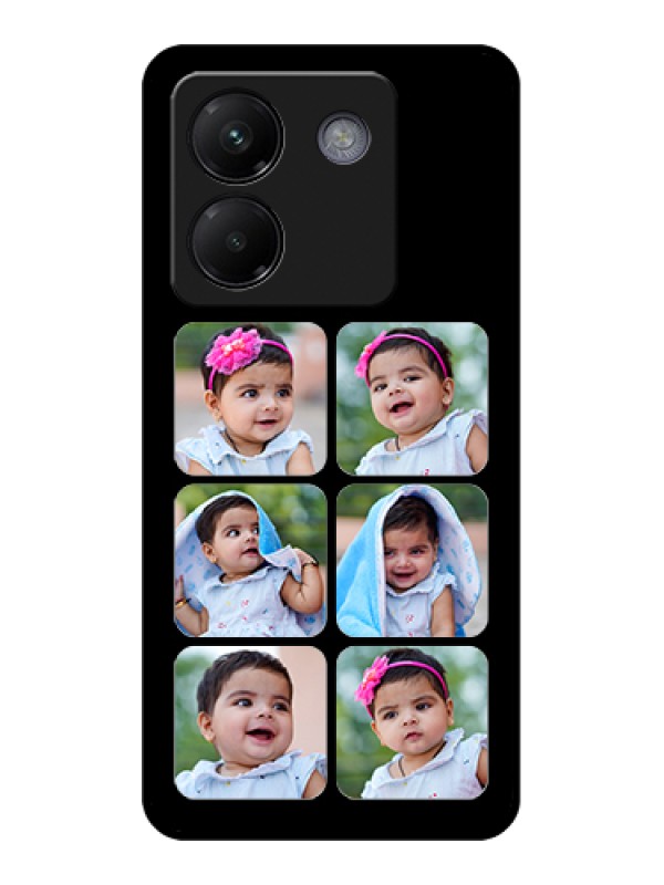 Custom Poco M7 Pro 5G Custom Metal Phone CaseSnow Pattern Design