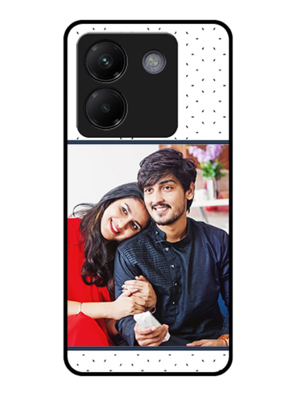 Custom Poco M7 Pro 5G Custom Metal Phone CasePink Pattern Design