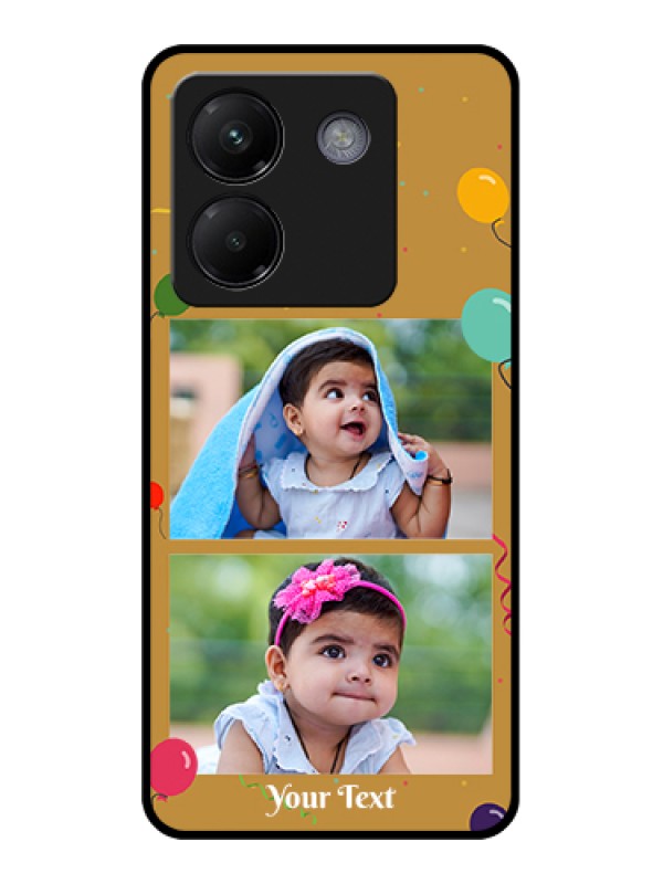 Custom Poco M7 Pro 5G Custom Metal Phone CaseSticky Frames And Friendship Design