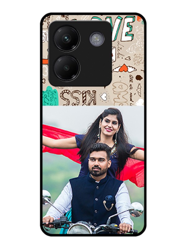 Custom Poco M7 Pro 5G Custom Metal Phone CaseValentines Day Design