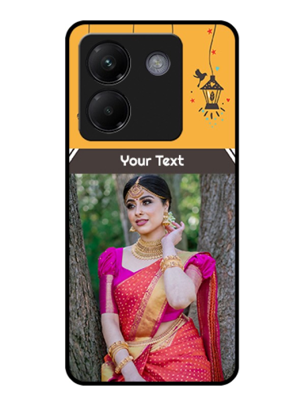 Custom Poco M7 Pro 5G Custom Metal Phone CaseWith Photo And Ethnic Design