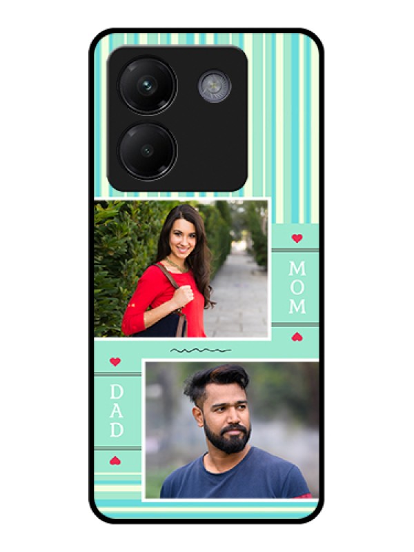 Custom Poco M7 Pro 5G Custom Metal Phone CaseWith Confetti Love Design